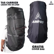 new stok Tas Carrier Aimpro Legion 65 Liter Single Frame Aluminium -