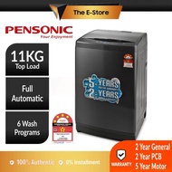 Pensonic Fully Auto Top Load Washing Machine 11KG | PWA-1101X (Top Load Washer Mesin Basuh 洗衣机)