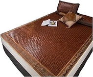 Mat for Bed Home Rattan Mat Carbonized Bamboo Summer Cool Bed Mattress Eco Friendly Handmade Summer(