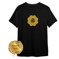 KATUN DAYAK BORNEO DISTRO CLOTHES TRIBAL MOTIF TATTOO MEN'S T-SHIRTS AND WOMEN'S T-SHIRTS BLACK COTT