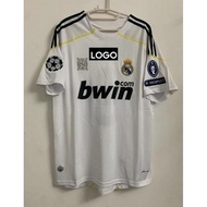 2009-2010 Real Madrid Home jersey Retro Jersey Football 09-10 Real Madrid jersey KAKA 8 RONALDO 9 BE