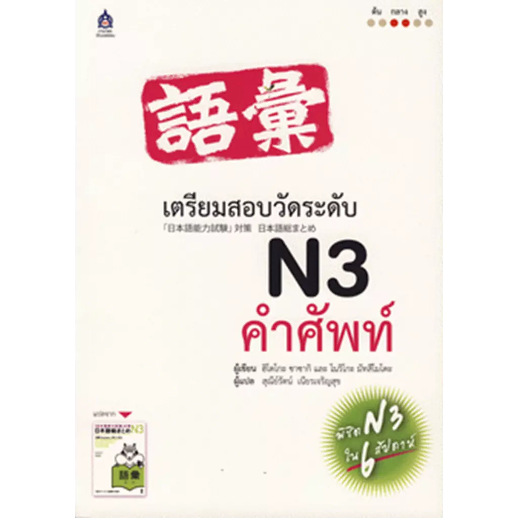 เตรียมสอบวัดระดับ N3 คำศัพท์