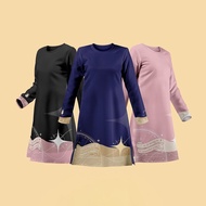 Muslim Sisters Oversized T-Shirt - Long Sleeve Printed Microfiber