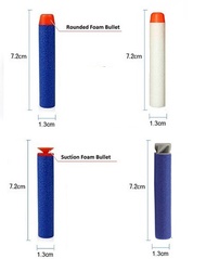 SOFT BULLET For bullet Gun Toy Gun Pistol RAGING FIRE STORM