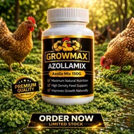 GROWMAX Azolla Mix Manok Natural Feed Supplement Plant Protein Poultry Broiler Native Layer SH