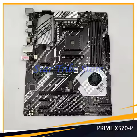 PRIME X570-P AM4 X570 4 x DIMM 128GB DDR4 ATX Desktop Motherboard