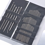 55Pcs/Set Stainless Steel Sewing Needles Set Hand Stitches Tools Household Different Sizes Sewing Ac