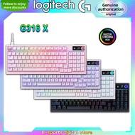 Logitech G316 X 8K Customized Mechanical Gaming Keyboard Wired USB-C 98-Key Black/White ZZM Trading