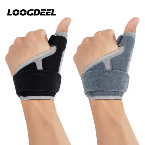 LOOGDEEL 1Pcs Thumb Brace Orthosis Tenosynovitis Mouse Hand Light Breathable Thumb Splint Left Right