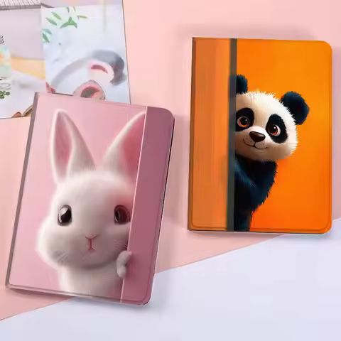 Panda Rabbit Cartoon Cute Art For Xiaoxin Lenovo Tab Pad K11 K10 M10 P11 3rd Plus Pro Legion Y700 Y9