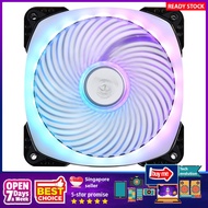 [sgstock] SilverStone Technology PWM 120mm Addressable RGB Fan with Dual Ball Bearing and Air Penetrator Frame (SST-AP12