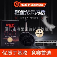 CST Zhengxin Bicycle Ultra-Light Inner Tube 26 27.5 29 700C 0.6mm Mountain Road Cloud Inner Tube
