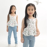 Harlow Kids - Estelle Top/Girls' Top/Girls' Tank Top/Korean Kids' Tank Top