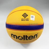 ลูกบาส ลูกบาสเกตบอล Streetball Molten 3x3 ของแท้ 100% มี มอก เล่น streetball น้ำหนัก สัมผัส มาตรฐาน
