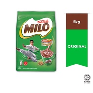 Milo 2kg  original.. Nestle MILO Activ-Go Chocolate Malt Powder (2kg)