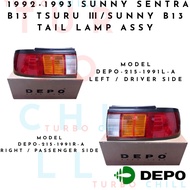 DEPO-215-1991R-L-A 1992-1993 SUNNY SENTRA B13 TSURU III/SUNNY B13 TAIL LAMP ASSY