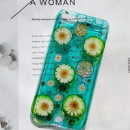 Annys workshop手繪押花手機保護殼,iPhone 8, 色彩與花