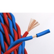 [Pjga] rvs 2 lõi xoắn đôi 20 18 17 15 AWG vật liệu PVC đồng nguyên chất lõi dây nguồn cáp sạc