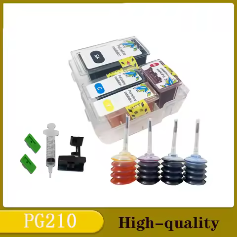 Smart Ink Cartridge Refill Kit For Canon PG 210 CL 211 445 446 810 811 512 513 145 146 245 246 745 7