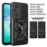 Case For Honor 200Smart 200 200Pro 200lite ⭐Withlens Ring Phone Cover⭐ Shockproof Shell Bracket Car 