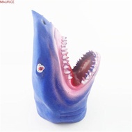 MAURICE Shark Hand Puppet Cognition Educational Animal Toys Finger Dolls Hand Toy Role Playing Toy Fingers Puppets