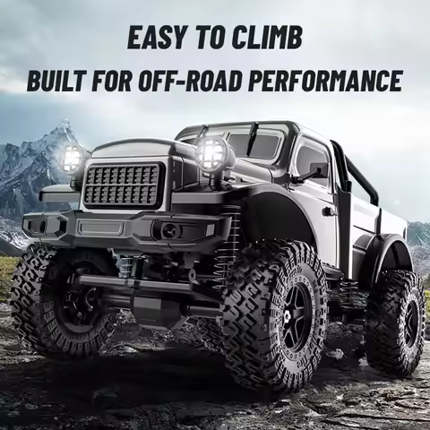 1/18 RC Off Road Vehicle JJRC C8813 4x4 2.4GHz Remote Control Pickup Truck Simulation Climbing Car B