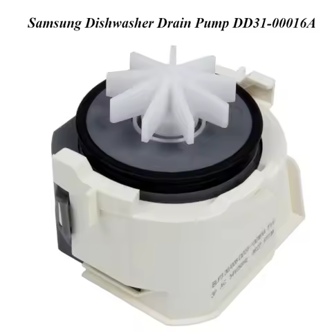 For Samsung Dishwasher Drain Pump DD31-00016A - Replacement for DW60M9990AP, DW80 Series - Water Dra