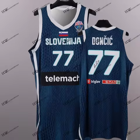 2025-26 Euro Slovenia New Arrivals Country Basketball Jersey #77 Luka Dončić Home Away Casual Sport 