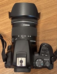 Canon EOS 200D ii DSLR. 18-55mm STM kit, 10-18mm STM