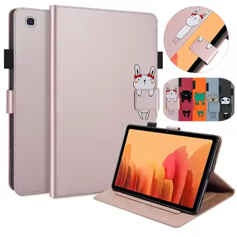 For Samsung Tab S5e Case Folio Kawaii Cartoon Tablet Case for Samsung Galaxy Tab S5 e 10.5 Inch SM-T