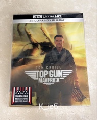 全新Manta Lab版 Top Gun Maverick 壯志凌雲2獨行俠港版兩碟4K+BD 鐵盒 幻彩封面限量編號繁中字幕 Tom cruise 湯告魯斯