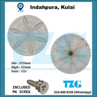 NATIONAL (KULAI) 33.5CM WASHING MACHINE PULSATOR NA-F50K1M NA-F50G1M PANASONIC NA-F60K1 NA-F60G2 (70