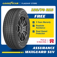 [INSTALLATION/ PICKUP] Goodyear 235/70R15 Assurance Maxguard SUV Tire (Worry Free Assurance) - Crosswind [E-Ticket]