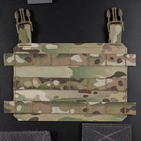 HS Style Thorax MOLLE Placard Chest Rig Insert Tactical Vest Plate Carrier Front Flap Panel LV119 Mi