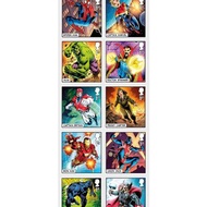 MARVEL英國郵票