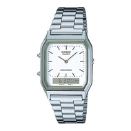 Casio Vintage AQ-230A-7D White Unisex Watch
