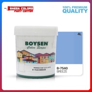 ✽┋✧BOYSEN PERMACOAT LATEX PAINT COLOR SERIES BREEZE B-7540 - 4L