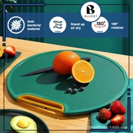 ROUND CHOPPING BOARD ANTI BACTERIAL EMERALD GREEN CUTTING BOARD PAPAN PEMOTONG LANDAS CENCANG 砧板