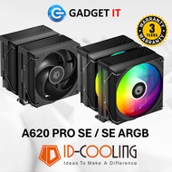 ID-COOLING A620 PRO SE / SE ARGB DUAL TOWER AIR COOLER FOR DESKTOP CPU | DUAL FAN | INTEL & AMD COMP