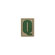 MAXPEDITION LETTER Q PATCH - ARID / SWAT