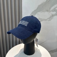 GANNI Letter Decoration Cap Women's Black cp