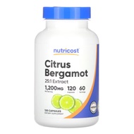 Nutricost, Citrus Bergamot 1200mg, 120 Capsules