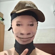 Super Sunscreen Mask Headgear Funny Mask Funny Face Dress Up Spoof Mask Ultraviolet Protection Headg