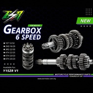 GEARBOX RACING SET ESR 6-SPEED Y15ZR/Y16ZR/LC135-5S GEAR 5-SPEED LC135-4S 💯% ESR