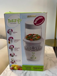 購自一田百貨 Petit Terraillion嬰兒加固多功能食物處理器 蒸煮機（集攪拌、食物保温、蒸煮食、暖奶等多功能於一機）（含便攜袋方便外出/ 旅行使用） （只用過一次）