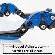 For QJMOTOR SRK250/SRV250 Clutch Lever Brake Lever Set Folding Handle Levers Accessories Parts