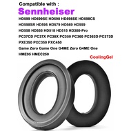 Cooling Gel Replacement Ear Pads For Sennheiser HD380-Pro HD599 HD598 HD558 HD555 HD518 HD515 PXC350