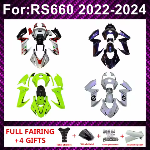 RS660 Fairings Motorcycle Injection Panel Bodywork Frame Protector Kits For RS 660 2020-2024 2022 Fa
