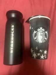 星巴克隨行杯12安士及星巴克✖️VERAWANG 12安士陶瓷雙層隨行杯