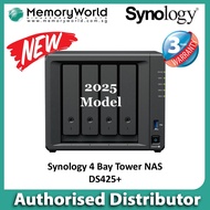 [SYNOLOGY Authorised Distributor] SYNOLOGY DS425+ 4 Bay DiskStation NAS. Singapore Local 3 Years War